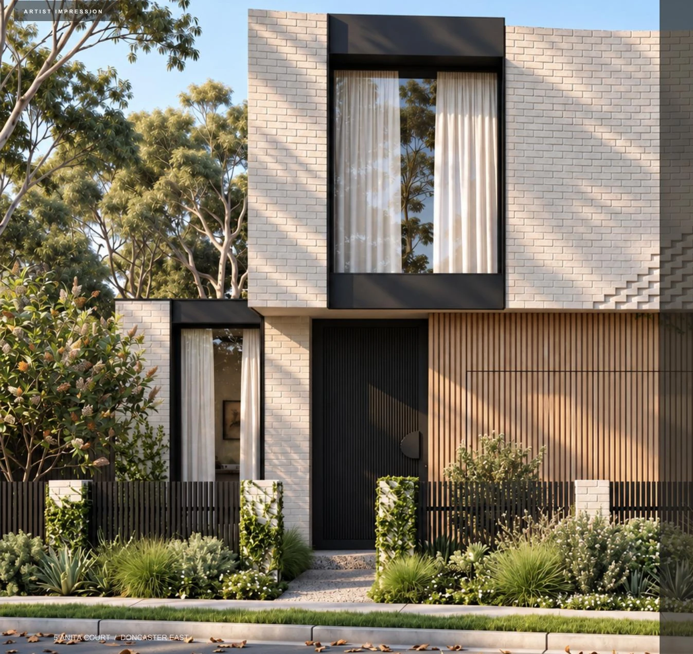 Doncaster East townhouse development